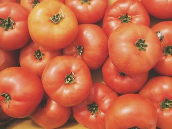 Full frame shot of tomatoes for sale