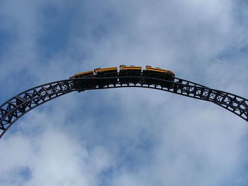 Low angle view of cloudy sky