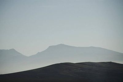 Scenic view of mountains