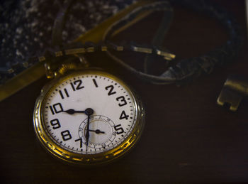 Close-up of clock