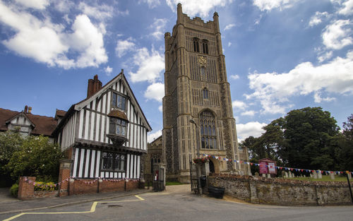 The parish church of st peter and st paul in eye, suffolk, uk
