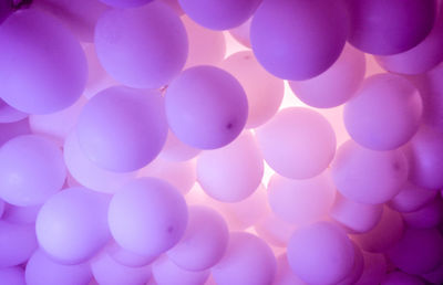 Full frame shot of multi colored balloons