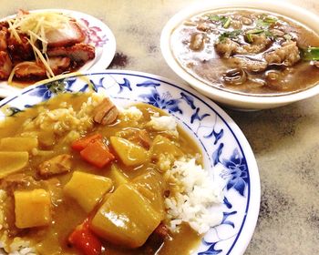 Close-up of food in plate