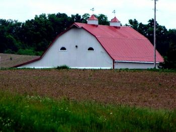 Built structure with trees in background