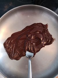 Close-up of chocolate cake
