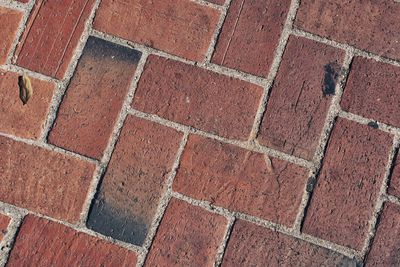 Full frame shot of tiled floor