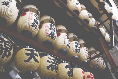 High angle view of various for sale at market stall
