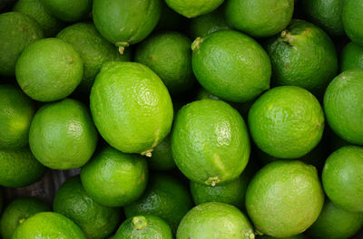 Lime organic from the garden background, nature background