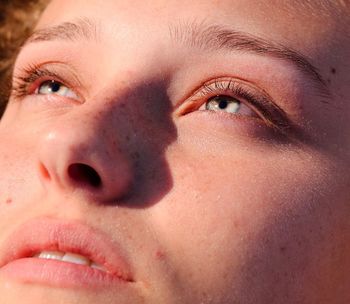 CLOSE-UP PORTRAIT OF A MAN WITH EYES