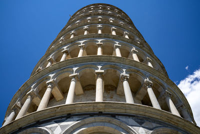 Low angle view of historical building against sky