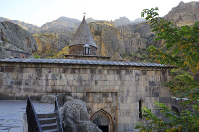 View of old building against sky