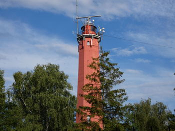 Lighthouse against sky