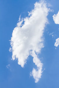 Low angle view of clouds in sky