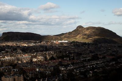 Aerial view of cityscape