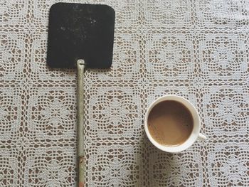 Close-up of coffee cup