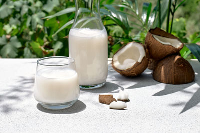 Coconut milk in