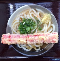 Close-up of served food in plate