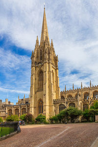 View of historic building against sky