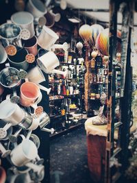 large group of objects