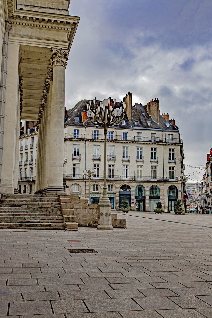 EXTERIOR OF BUILDINGS IN TOWN