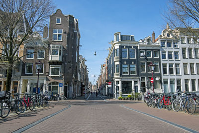 City scenic from amsterdam at the herengracht in the netherlands