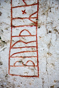 Full frame shot of weathered wall