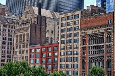 Buildings in city