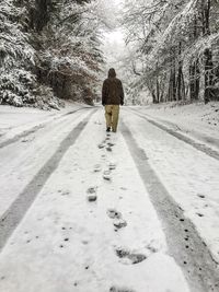 People walking on road