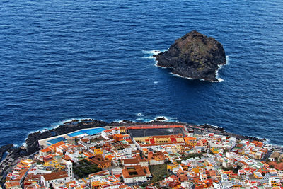 Magnificent view of the cit y of garachico from the mirador 