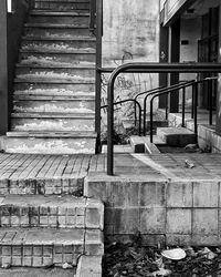 Staircase of old building