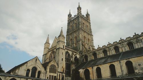 Low angle view of cathedral against sky