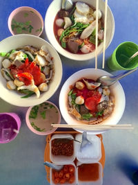 Close-up of salad in bowl