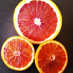 Close-up of grapefruits