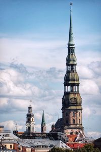 Tower of building against sky