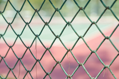 Full frame shot of chainlink fence