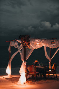 Romantic oceanside restaurant for a sunset date on koh samui