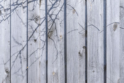 Full frame shot of old wooden wall