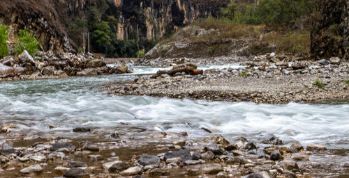 Scenic view of river