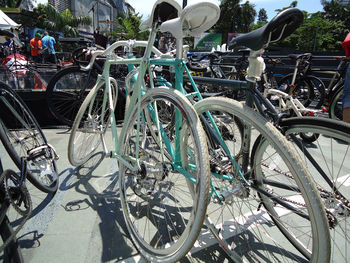 Close-up of bicycle