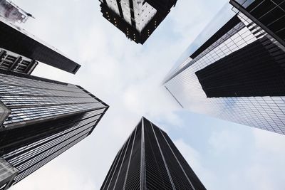 Low angle view of building against sky