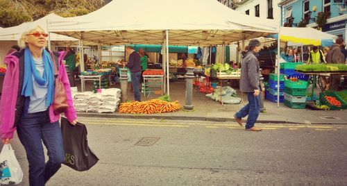 market stall