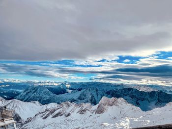 Alps munich mountains blue sky beautiful landscape 3000 meters
