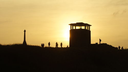 View of sky at sunset
