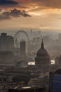 Buildings in city