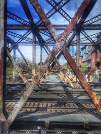 View of bridge against sky