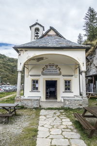 Exterior of building against sky