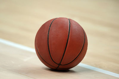 Close-up of ball on table