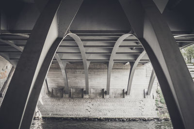 Low angle view of bridge