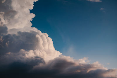 Low angle view of sky