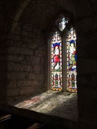 Interior of church